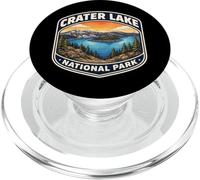 Parque Nacional del Lago del Cráter Souvenir Oregon Memorabilia Senderismo PopSockets PopGrip para MagSafe