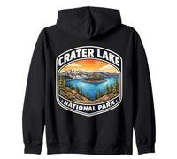 Parque Nacional del Lago del Cráter Souvenir Oregon Memorabilia Senderismo Sudadera con Capucha