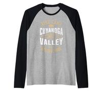 Parque Nacional del Valle de Cuyahoga Camiseta Manga Raglan