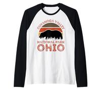 Parque Nacional del Valle de Cuyahoga Camiseta Manga Raglan
