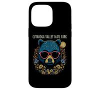 Parque Nacional del Valle de Cuyahoga Ohio USA Diseño de oso Carcasa para iPhone 14 Pro Max