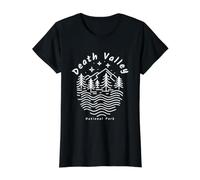 Parque Nacional del Valle de la Muerte Camiseta gráfica económica, Mujer, Negro, L