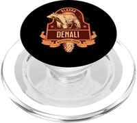 Parque Nacional Denali Alaska Bear Country Grizzly Bear PopSockets PopGrip para MagSafe