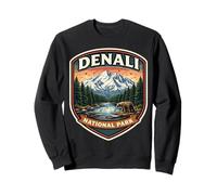 Parque Nacional Denali Souvenir Memorabilia Visitante Alaska Sudadera