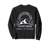 Parque Nacional Glaciar Montana Alce Senderismo Camping Souvenir Sudadera