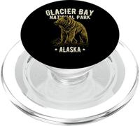 Parque Nacional Glacier Bay Alaska USA Bear Design PopSockets PopGrip para MagSafe
