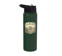 Parque Nacional Glacier Stainless Steel Insulated Water Bottle