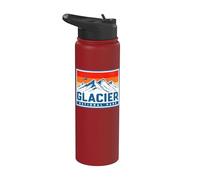 Parque Nacional Glacier Stainless Steel Insulated Water Bottle