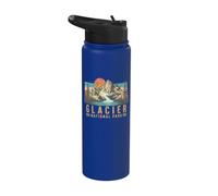 Parque Nacional Glacier Stainless Steel Insulated Water Bottle