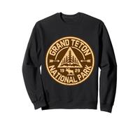 Parque Nacional Grand Teton 1929 Retro Al Aire Libre Wyoming Sudadera