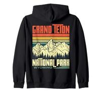 Parque Nacional Grand Teton, Wyoming, EE. UU., Vintage Sudadera con Capucha