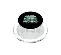Parque Nacional Grand Teton Wyoming EST 1929 US Mountain PopSockets PopGrip para MagSafe