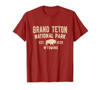Parque Nacional Grand Teton Wyoming Montaña Naturaleza Senderismo Camiseta