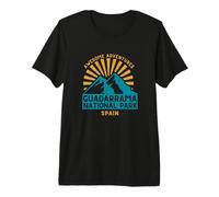 Parque Nacional Guadarrama España Senderismo Vacaciones Español Camiseta Premium