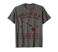 Parque Nacional Haleakala Hawaii EST 1961 Camiseta
