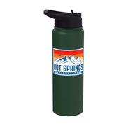 Parque Nacional Hot Springs Stainless Steel Insulated Water Bottle