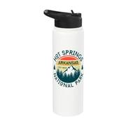 Parque Nacional Hot Springs Stainless Steel Insulated Water Bottle