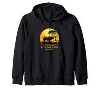 Parque Nacional Hwange Zimbabwe Sudadera con Capucha