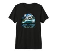 Parque Nacional Islas del Canal California EE.UU. Faro Camiseta Premium