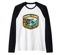 Parque Nacional Islas del Canal California Souvenir Visitante Camiseta Manga Raglan