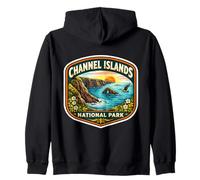 Parque Nacional Islas del Canal California Souvenir Visitante Sudadera con Capucha