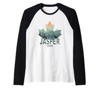 Parque Nacional Jasper, Alberta Camiseta Manga Raglan