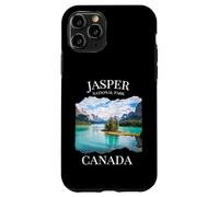 Parque Nacional Jasper Canadá Senderistas Montañas Souvenir Hombres Carcasa para iPhone 11 Pro