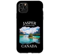 Parque Nacional Jasper Canadá Senderistas Montañas Souvenir Hombres Carcasa para iPhone 11 Pro MAX