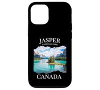 Parque Nacional Jasper Canadá Senderistas Montañas Souvenir Hombres Carcasa para iPhone 12/12 Pro