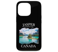 Parque Nacional Jasper Canadá Senderistas Montañas Souvenir Hombres Carcasa para iPhone 13 Pro