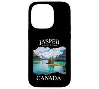 Parque Nacional Jasper Canadá Senderistas Montañas Souvenir Hombres Carcasa para iPhone 14 Pro