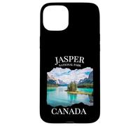 Parque Nacional Jasper Canadá Senderistas Montañas Souvenir Hombres Carcasa para iPhone 15 Plus