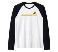 Parque Nacional Jasper, Pinos y Sol Camiseta Manga Raglan