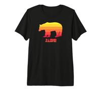 Parque Nacional Jasper Rainbow Bear Camiseta Premium