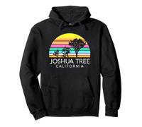 Parque nacional Joshua Tree California Vintage Retro Camping Sudadera con Capucha