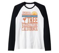 Parque Nacional Joshua Tree Camiseta Manga Raglan