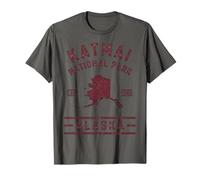 Parque Nacional Katmai Alaska EST. 1980 Camiseta