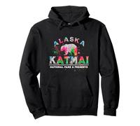 Parque Nacional Katmai & Preserve Alaska Bear Souvenir Sudadera con Capucha