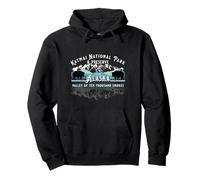 Parque Nacional Katmai & Preserve Alaska Bear Watching Salmon Sudadera con Capucha