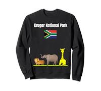 Parque Nacional Kruger Souvenir Sudáfrica Bandera Safari Amante Sudadera
