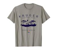 Parque Nacional Kruger Sudáfrica Safari Bandera Sudafricana Camiseta