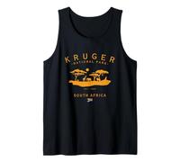 Parque Nacional Kruger Sudáfrica Safari Bandera Sudafricana Camiseta sin Mangas