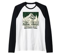 Parque Nacional Mesa Verde Camiseta Manga Raglan