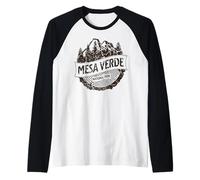 Parque Nacional Mesa Verde Camiseta Manga Raglan