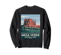 Parque Nacional Mesa Verde Vintage Camping Senderismo Hombres Mujeres Sudadera