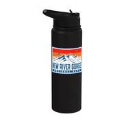 Parque Nacional New River Gorge Stainless Steel Insulated Water Bottle