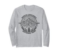 Parque Nacional North Cascades, Vintage 1968, Montaña Manga Larga