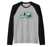 Parque Nacional North Cascades Washington USA Sasquatch Camiseta Manga Raglan