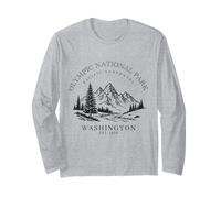 Parque Nacional Olímpico Washington PNW Naturaleza Manga Larga