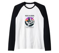 Parque Nacional Picos de Europa Naranjo de Bulnes España Camiseta Manga Raglan